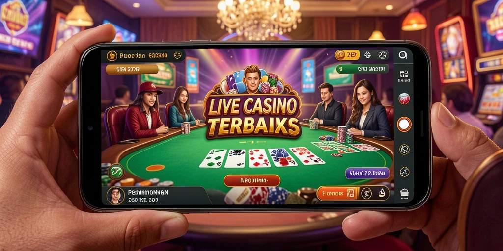 Screenshot gameplay Live Casino yang menegangkan di 2757.