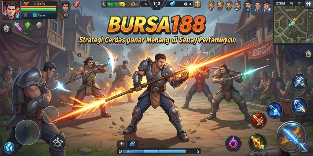 Tampilan gameplay BURSA188 yang penuh strategi dan tantangan.
