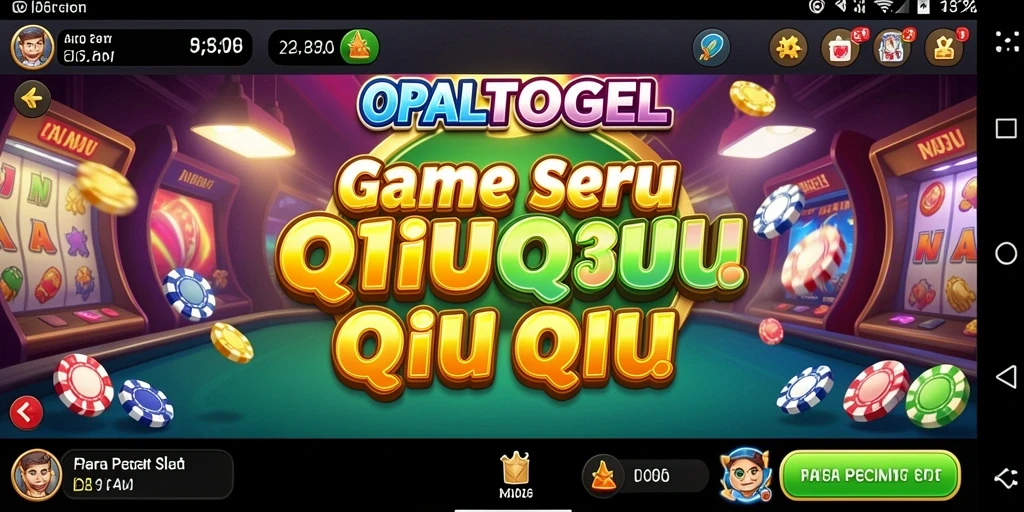 Tampilan seru gameplay QiuQiu di OPALTOGEL.
