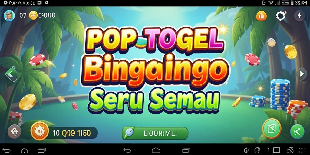 Tampilan gameplay seru Bingo di POPOTOGEL.