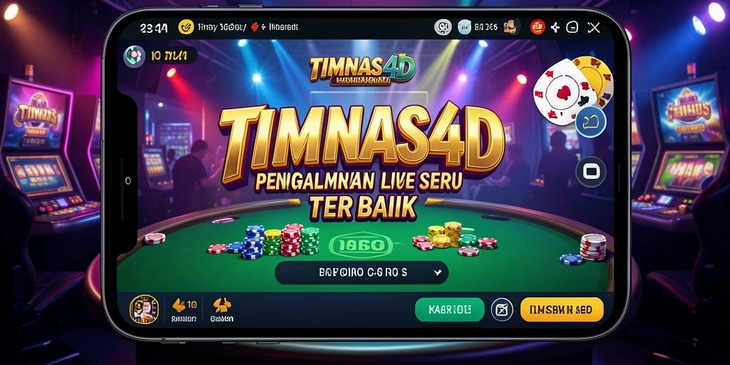 Tangkapan layar utama dari gameplay Live Casino yang mendebarkan.
